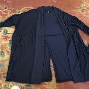 Joan Vass Midnight Blue Women's Robe